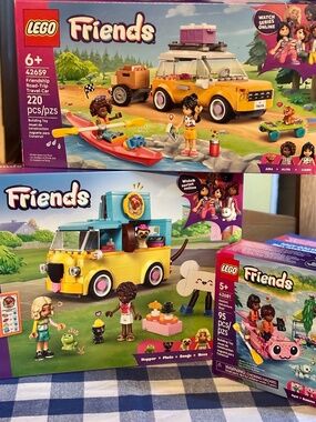 BUNDLE of THREE LEGO FRIENDS sets. ALL UNOPENED. Please read description.